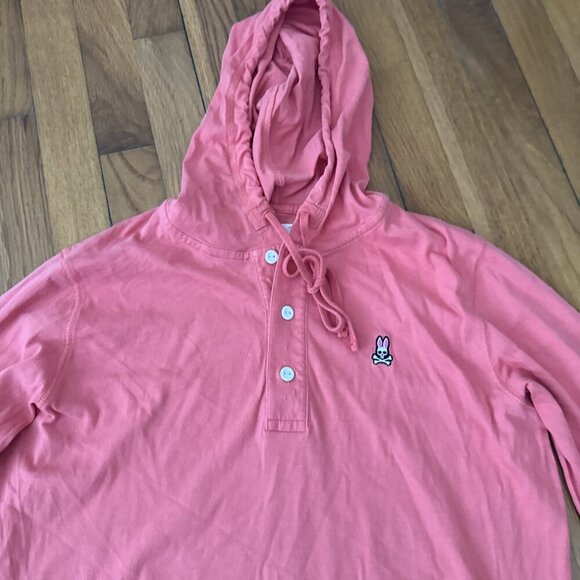 Psycho Bunny Hooded Lightweight Sweater Size Men’s S - Picture 3 of 6